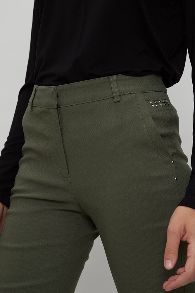 PANTALON DE BENGALINA TEXTURADA