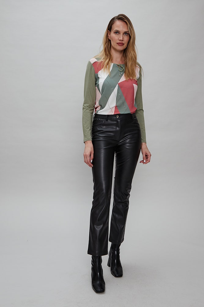 PANTALON DE ECOCUERO