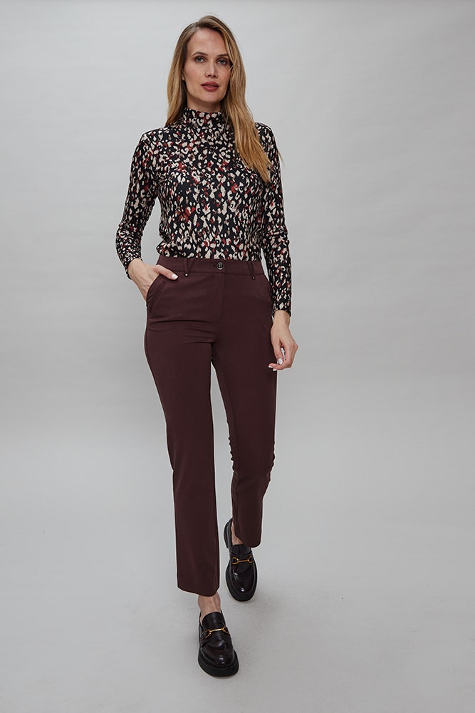 PANTALON RECTO DE POLYESTER