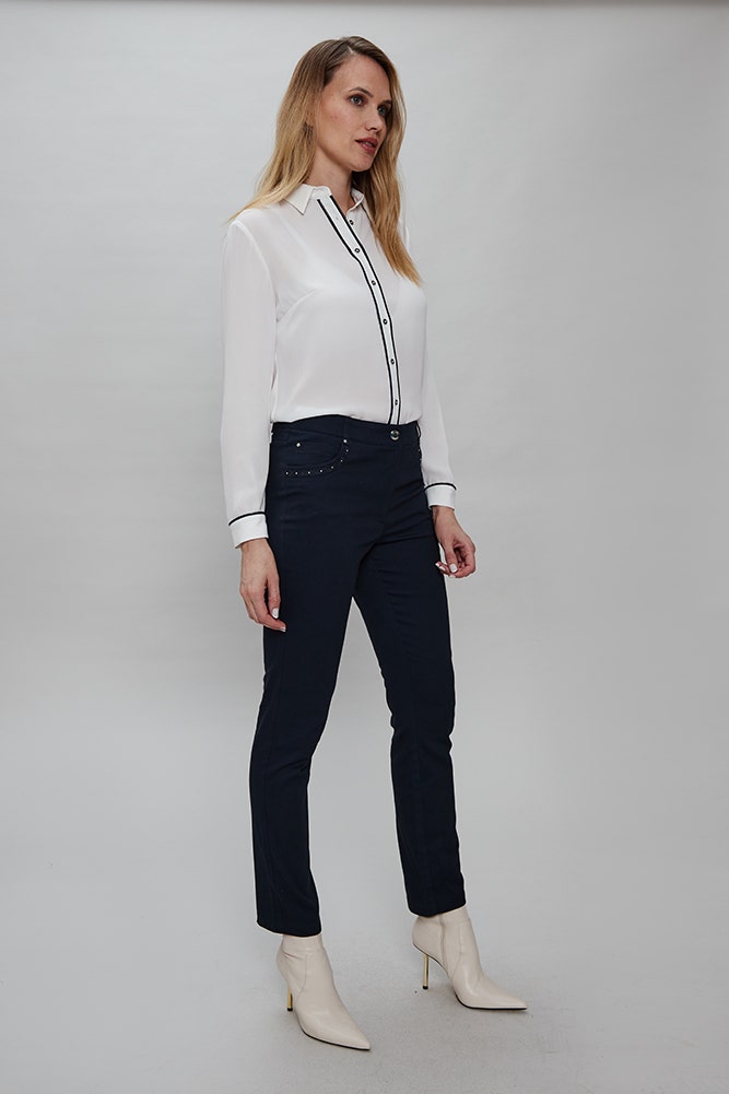 PANTALON PITILLO DE GABARDINA