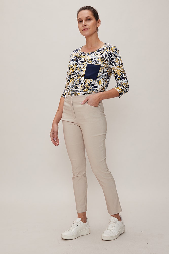 Pantalon bengalina online beige