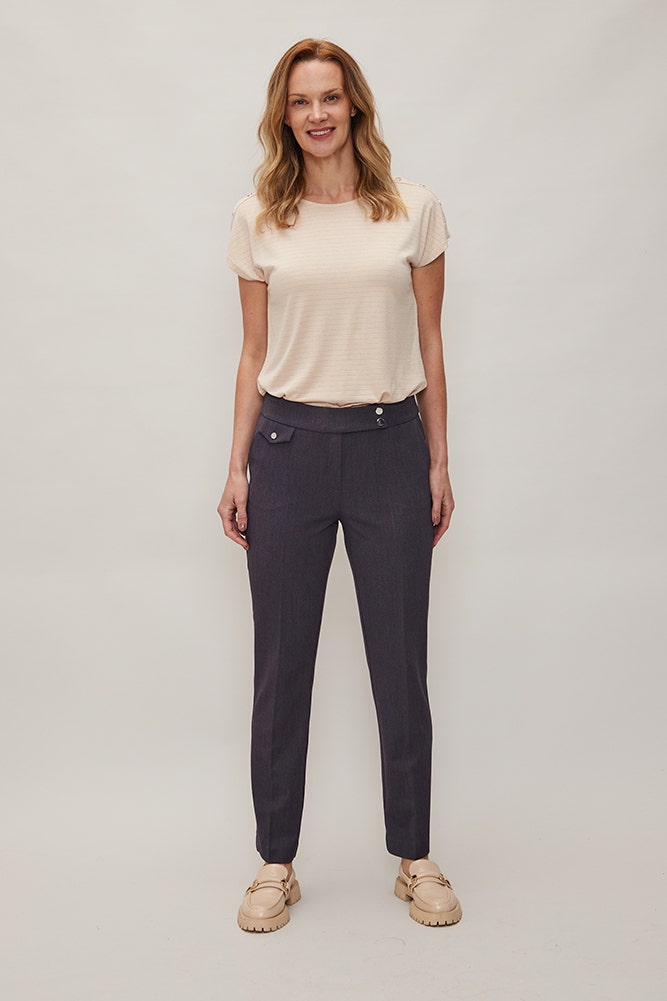 PANTALON RECTO DE POLYESTER