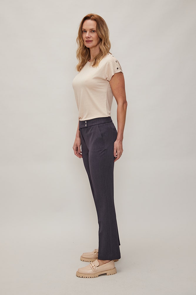 PANTALON RECTO DE POLYESTER