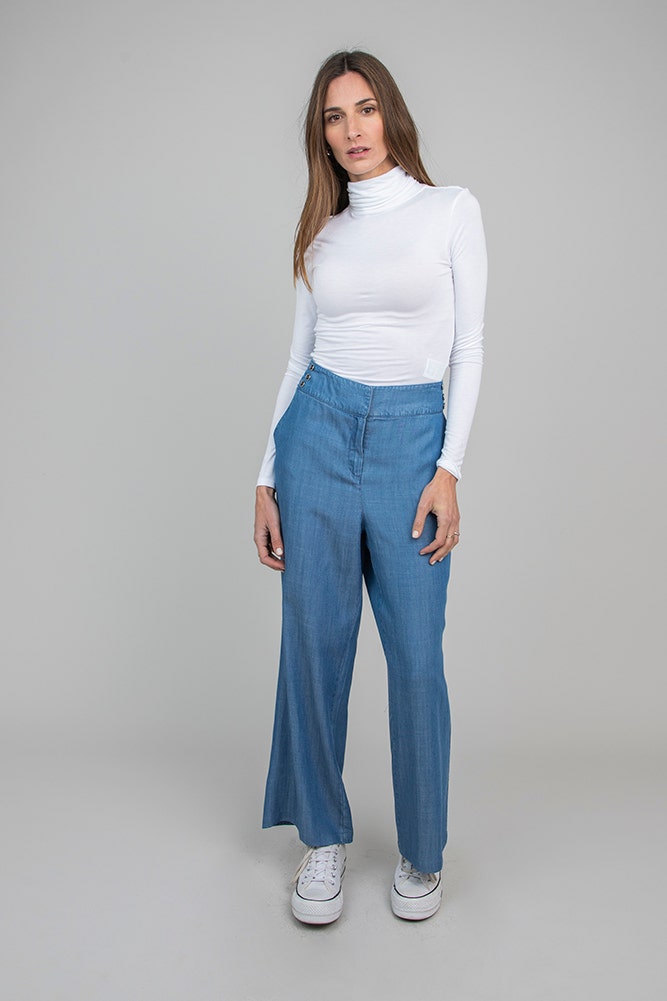 Pantalon Lyocell Ma Griffe