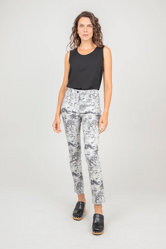 Pantalones de bengalina discount estampados