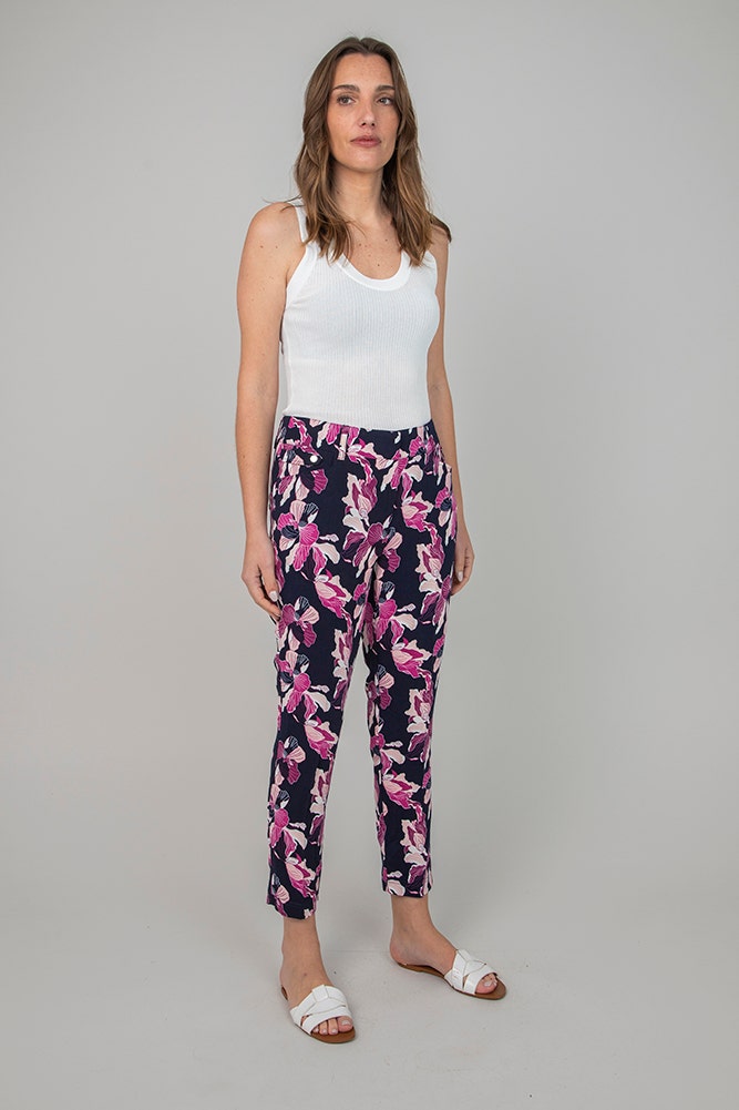 PANTALON FLOREADO