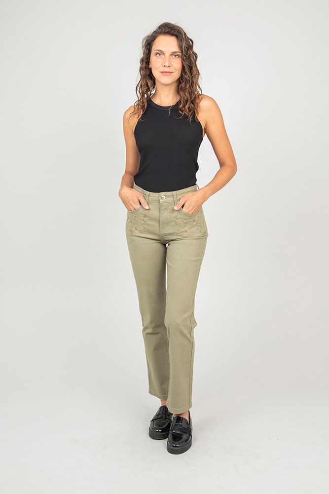 JEANS BORDADO 