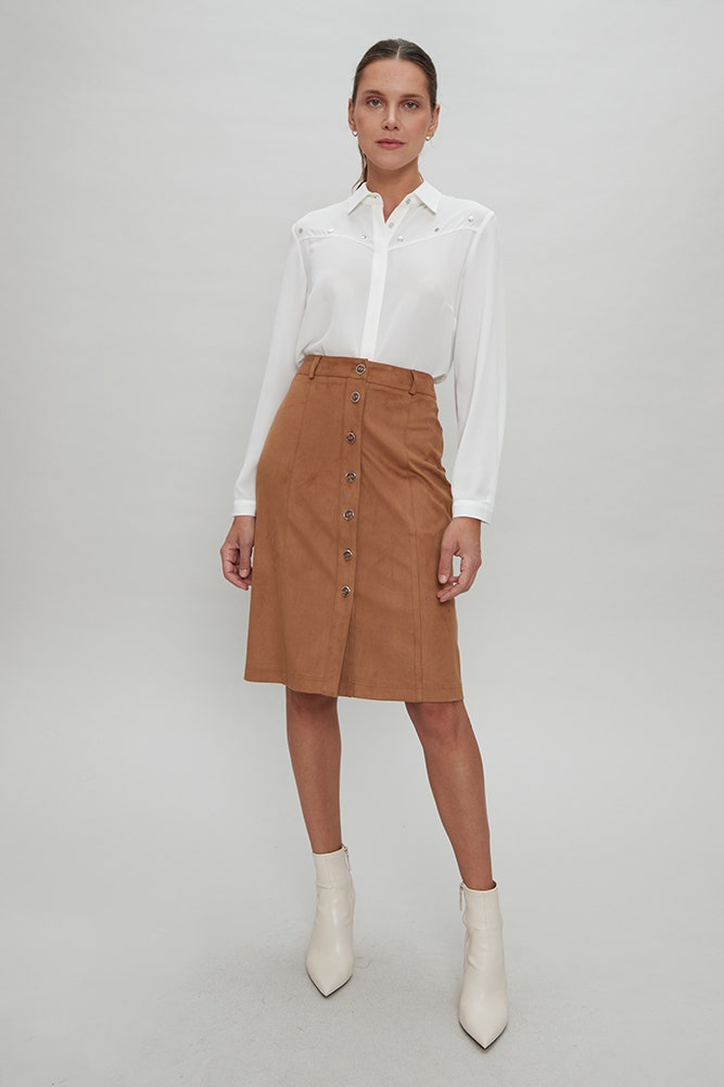 FALDA SUEDE 