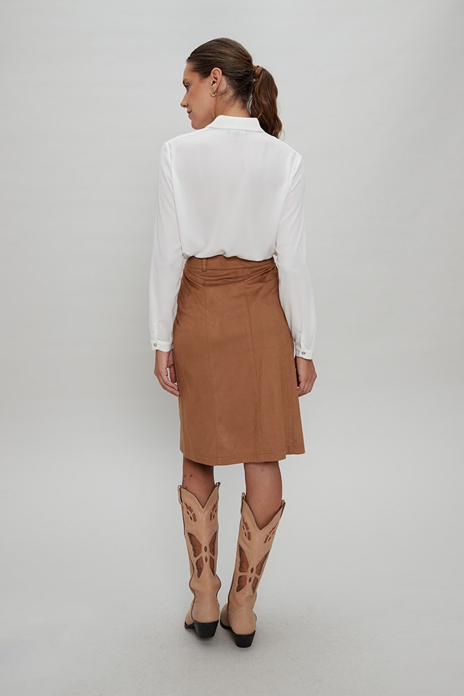 FALDA SUEDE 