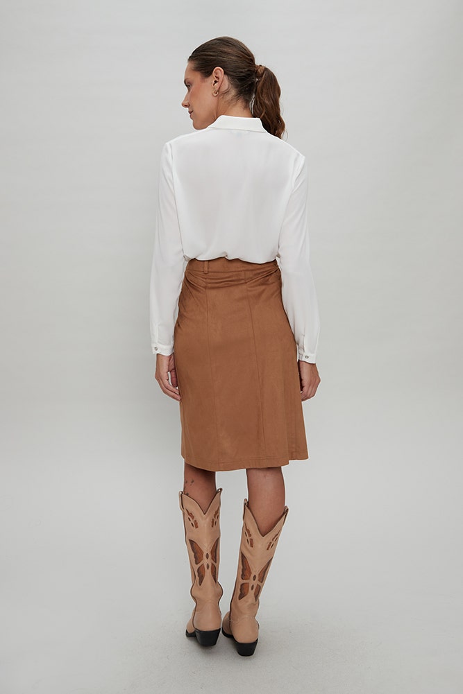 FALDA SUEDE 
