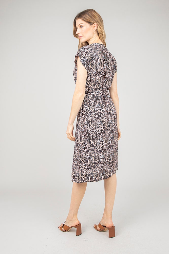 VESTIDO BUBBLE CREPE ESTAMPADO