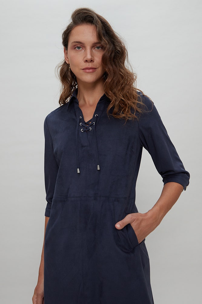 VESTIDO SUEDE 