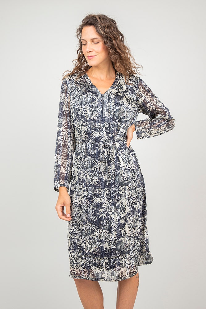 VESTIDO DE YORYU ESTAMPADO