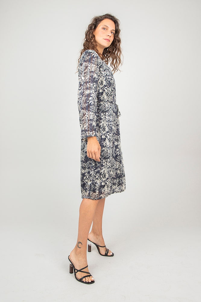 VESTIDO DE YORYU ESTAMPADO