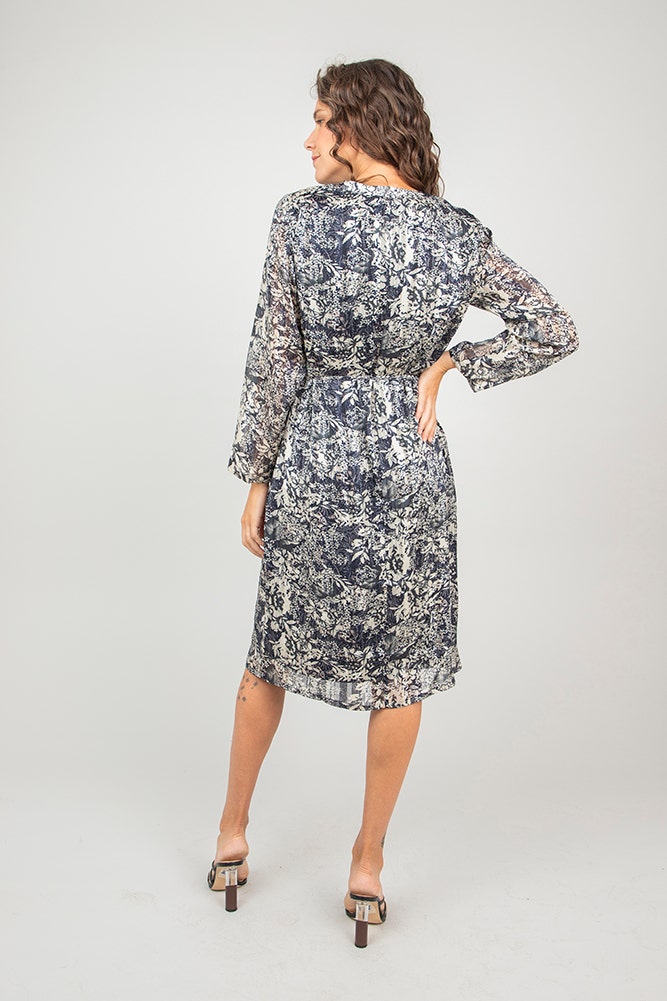 VESTIDO DE YORYU ESTAMPADO
