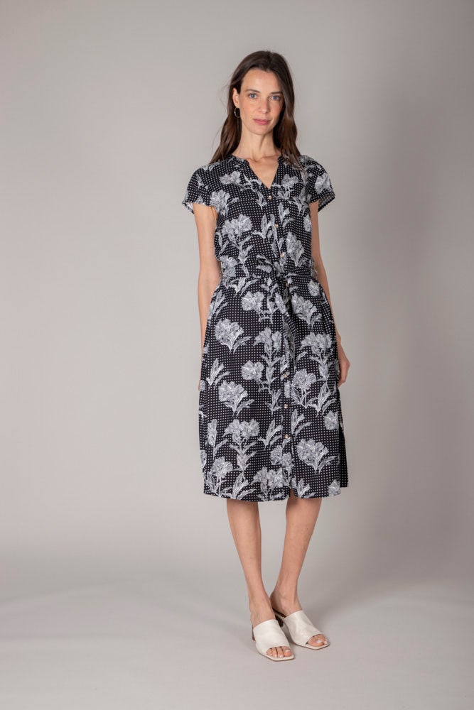 VESTIDO FANTASIA CUELLO MAO