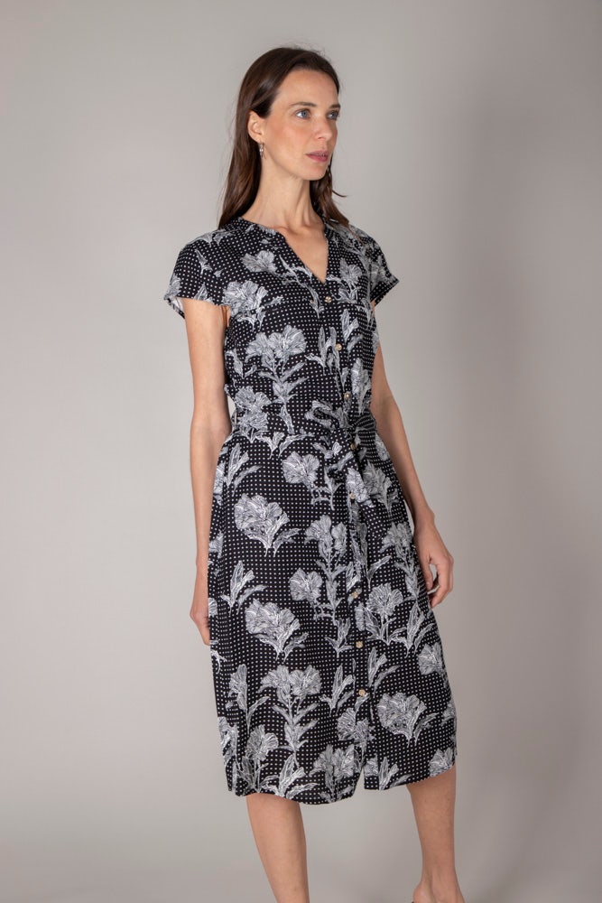 VESTIDO FANTASIA CUELLO MAO
