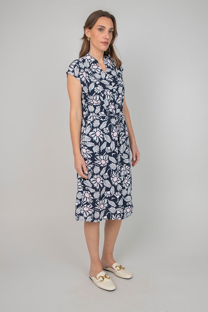 VESTIDO POLIESTER ESTAMPADO