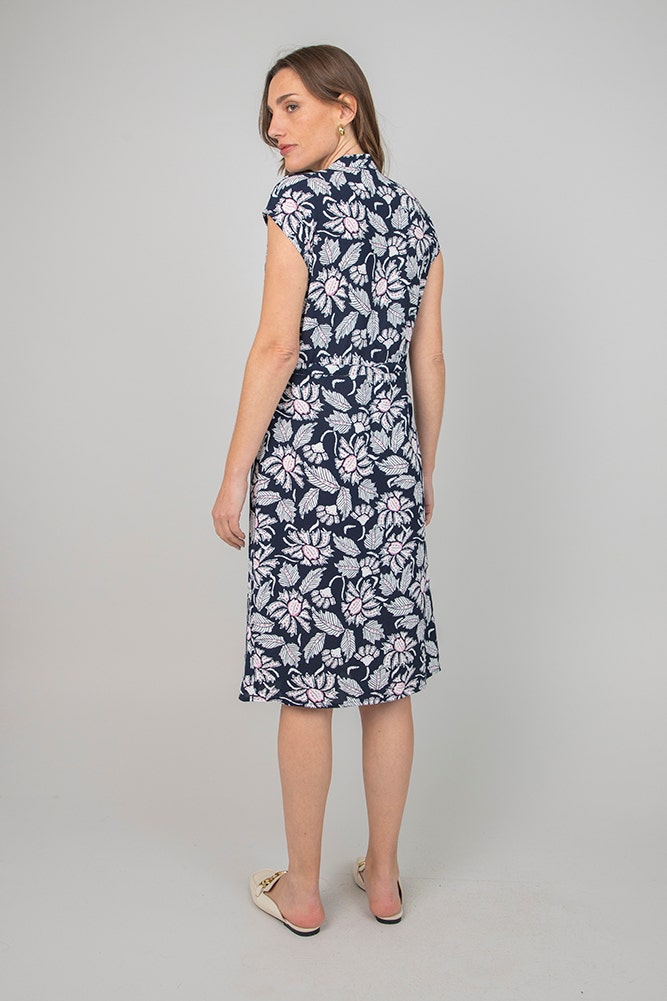 VESTIDO POLIESTER ESTAMPADO