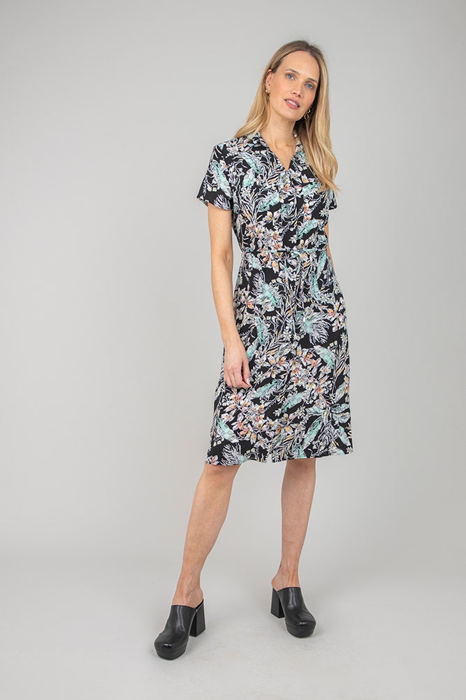 VESTIDO ESTAMPADO CREPE