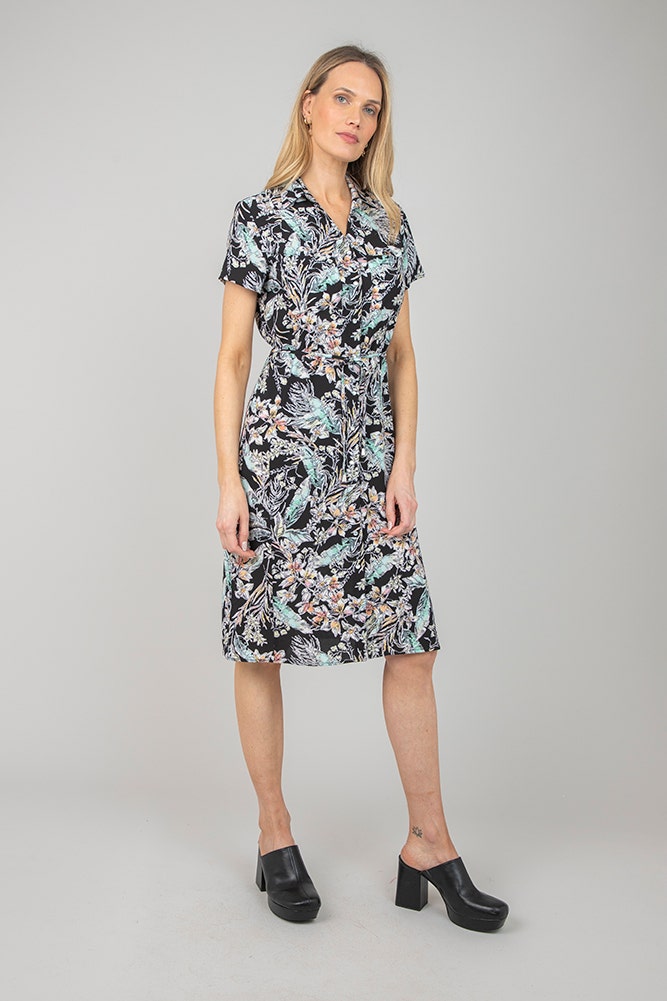 VESTIDO ESTAMPADO CREPE