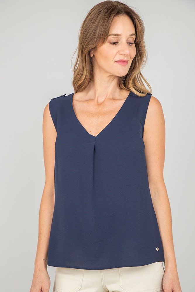 BLUSA TELA LOOK ARRUGADO 