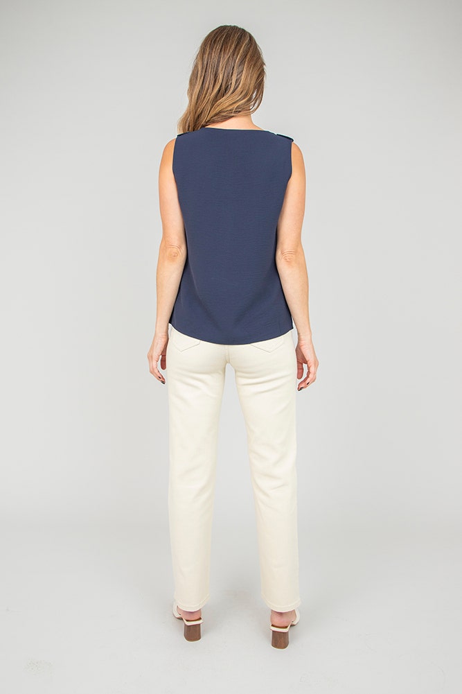 BLUSA TELA LOOK ARRUGADO 