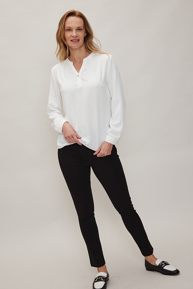 BLUSA LISA DE POLYESTER