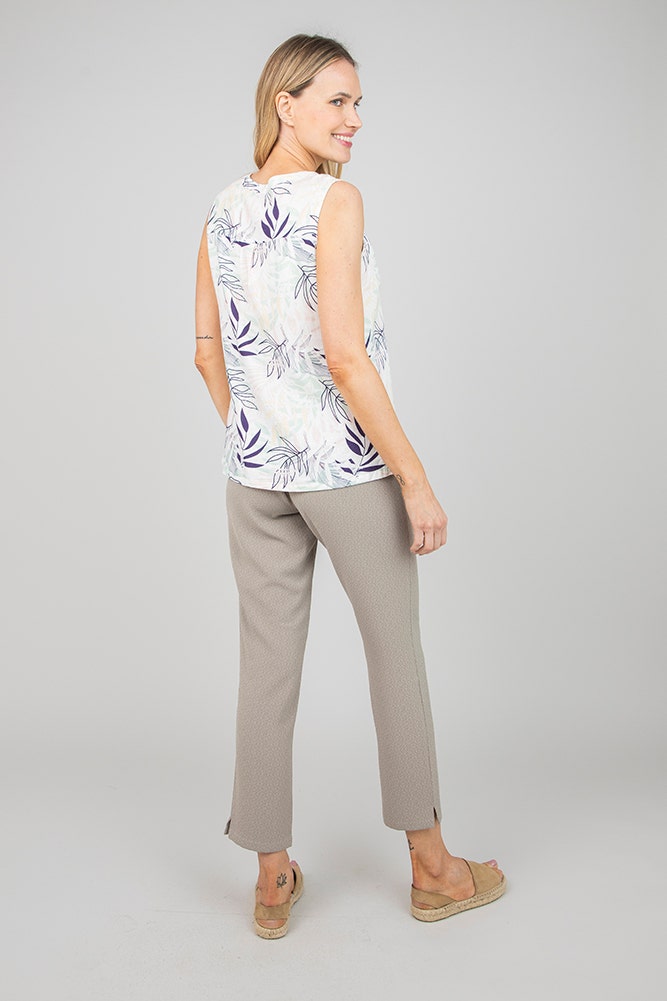 BLUSA LINO ESTAMPADA 