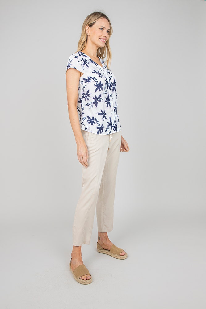 BLUSA CREPE ESTAMPADA