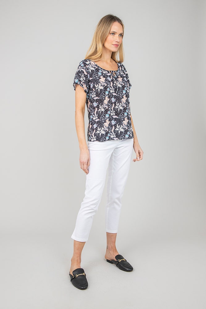 BLUSA ESTAMPADA CREPE 