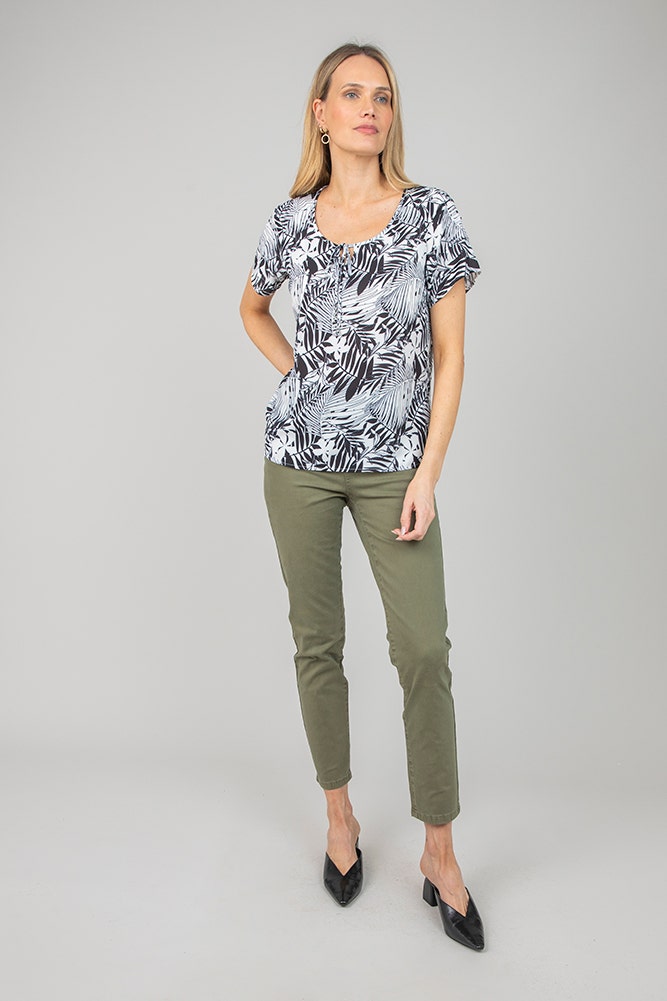 BLUSA ESTAMPADA CREPE 