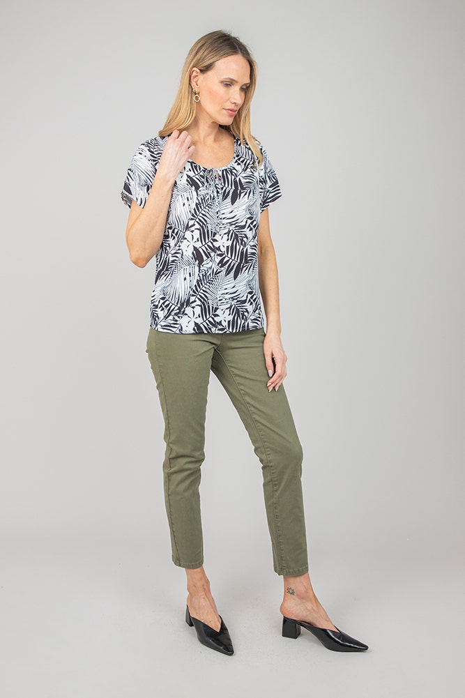 BLUSA ESTAMPADA CREPE 