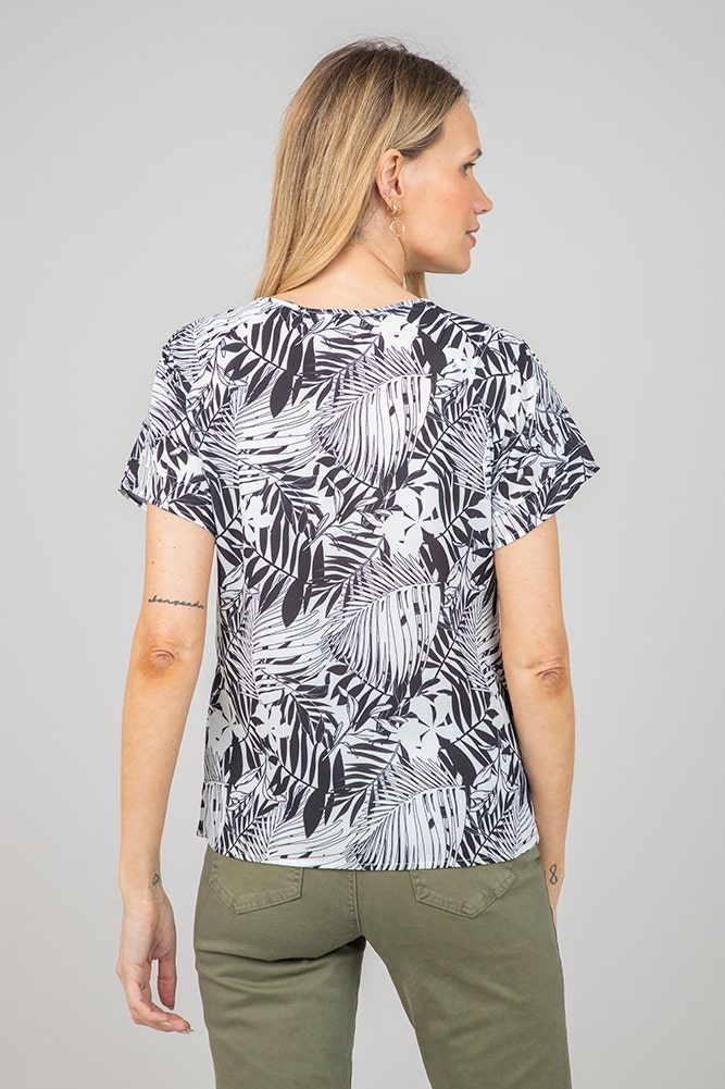 BLUSA ESTAMPADA CREPE 