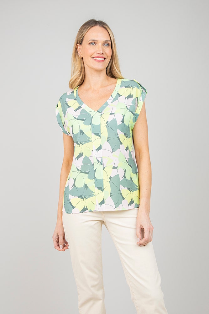 BLUSA ESTAMPADA CREPE 