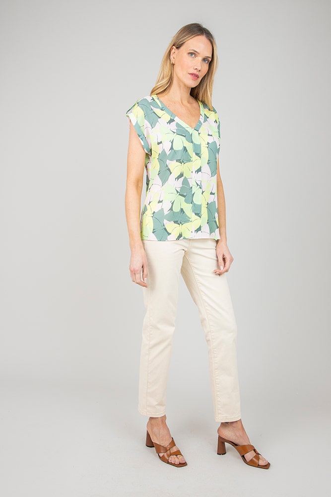 BLUSA ESTAMPADA CREPE 