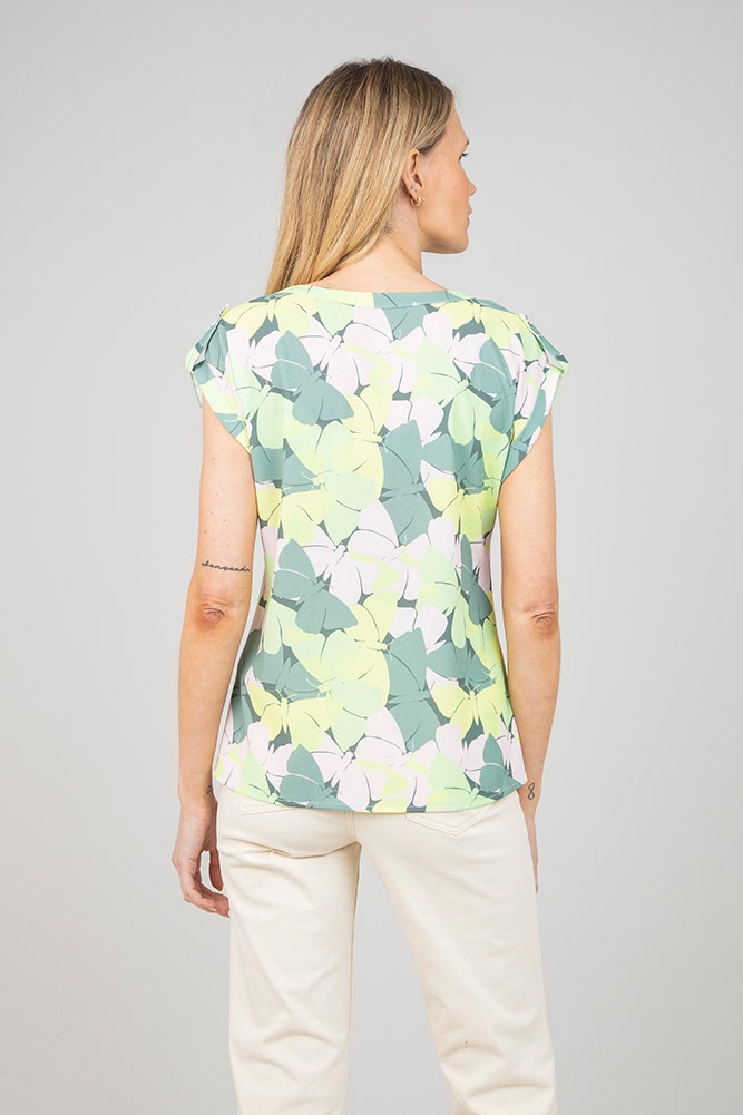 BLUSA ESTAMPADA CREPE 