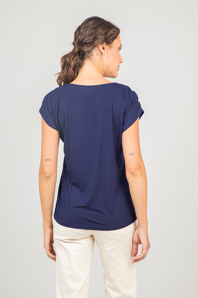 POLERA DOBLE TELA