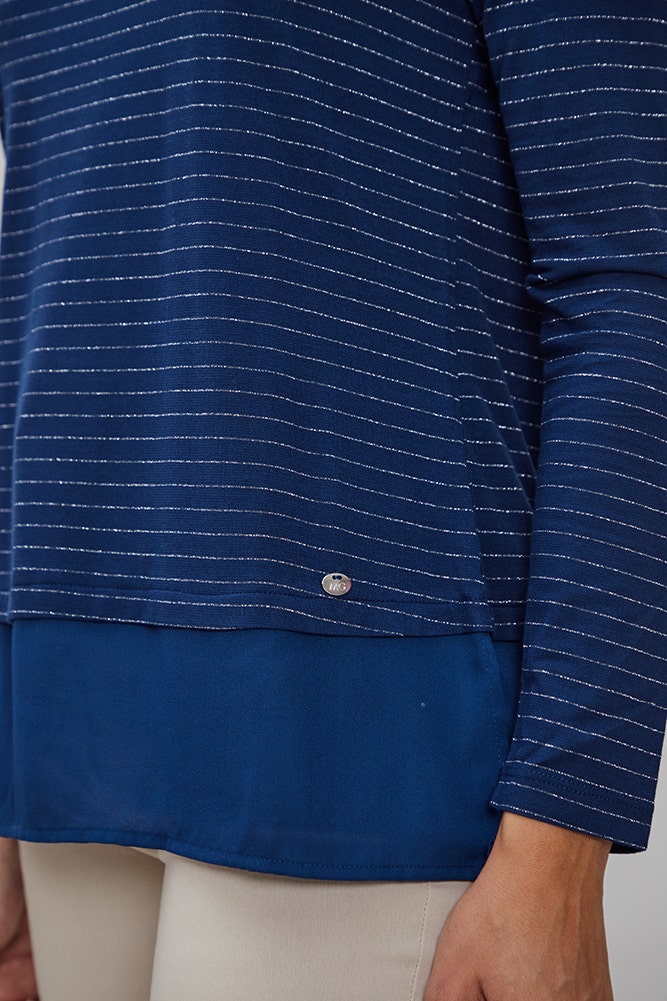 POLERA DE JESRSEY CON LUREX