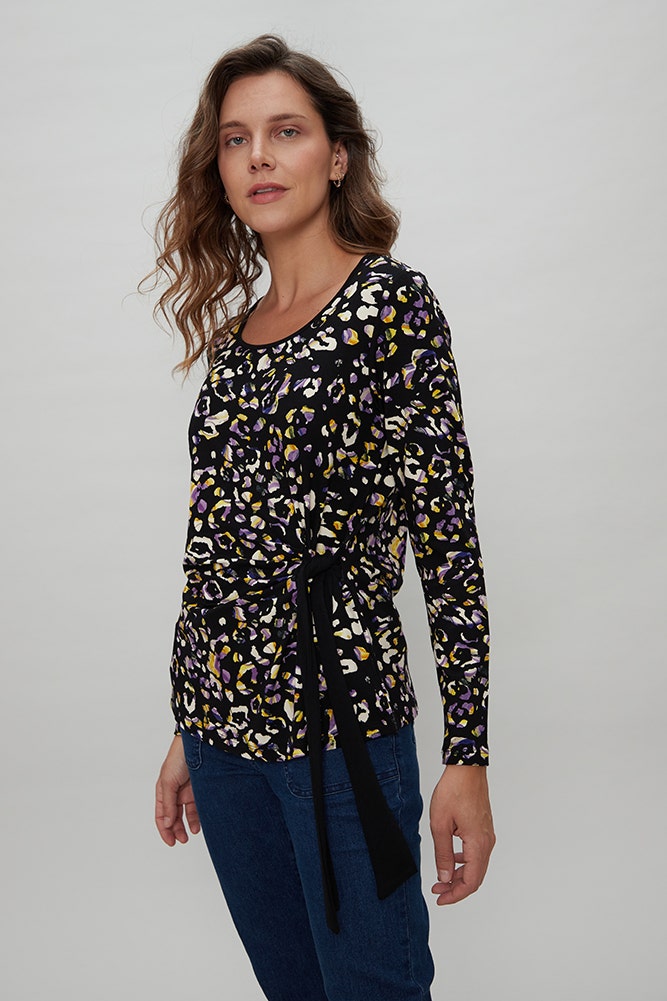 POLERA JERSEY ESTAMPADA 