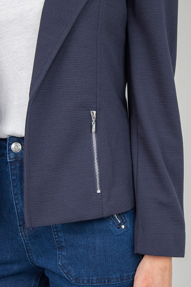 BLAZER TELA TEXTURA RAYAS 