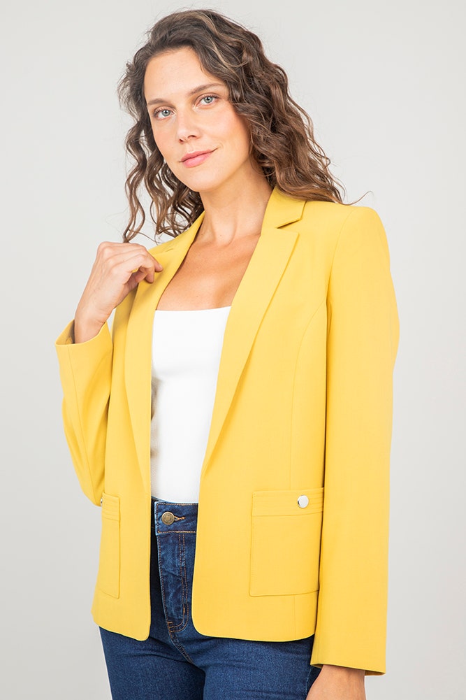 BLAZER DE POLYESTER