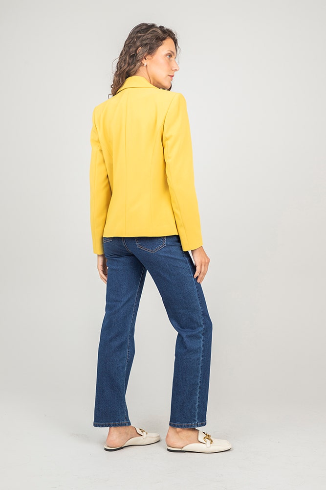 BLAZER DE POLYESTER