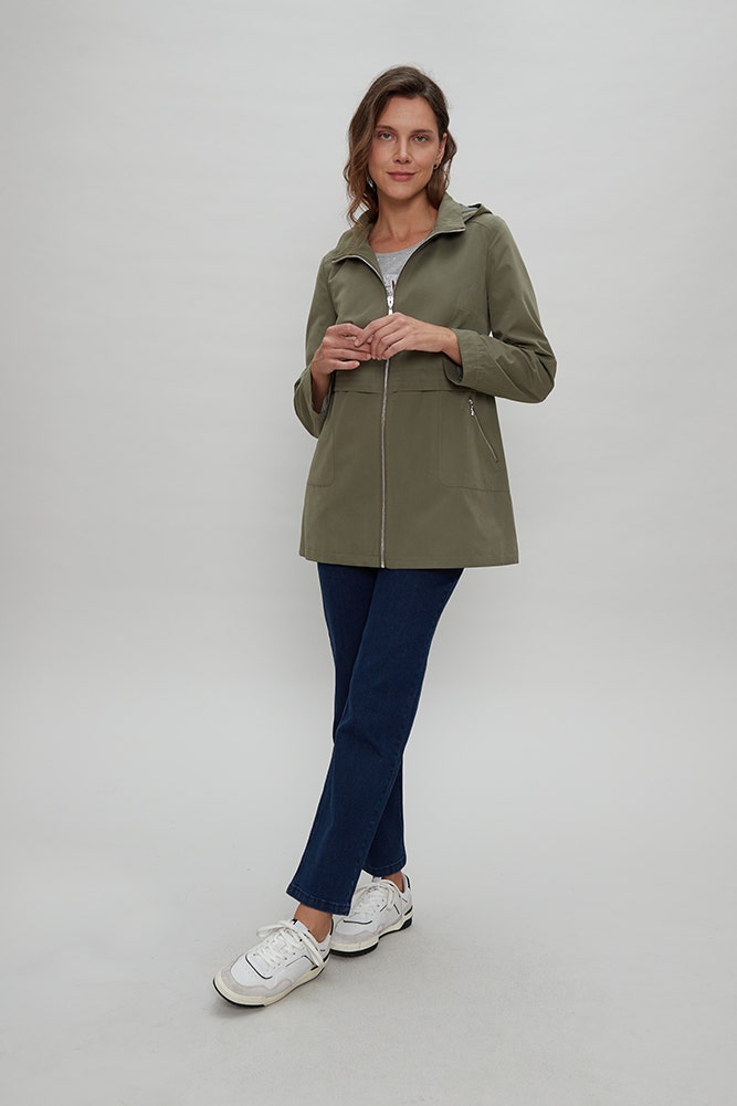 TRENCH SPORT PIEL DE DURAZNO