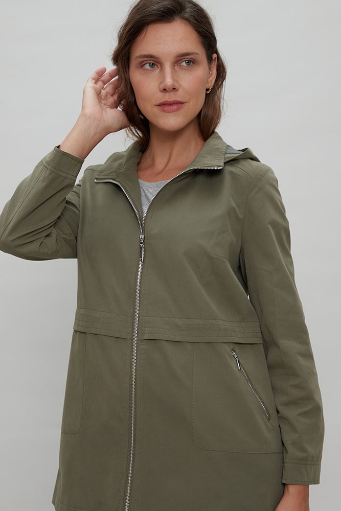 TRENCH SPORT PIEL DE DURAZNO