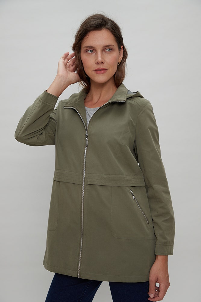 TRENCH SPORT PIEL DE DURAZNO