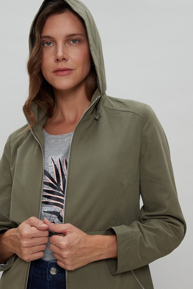 TRENCH SPORT PIEL DE DURAZNO