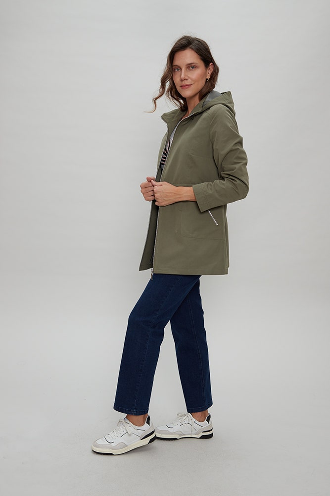 TRENCH SPORT PIEL DE DURAZNO