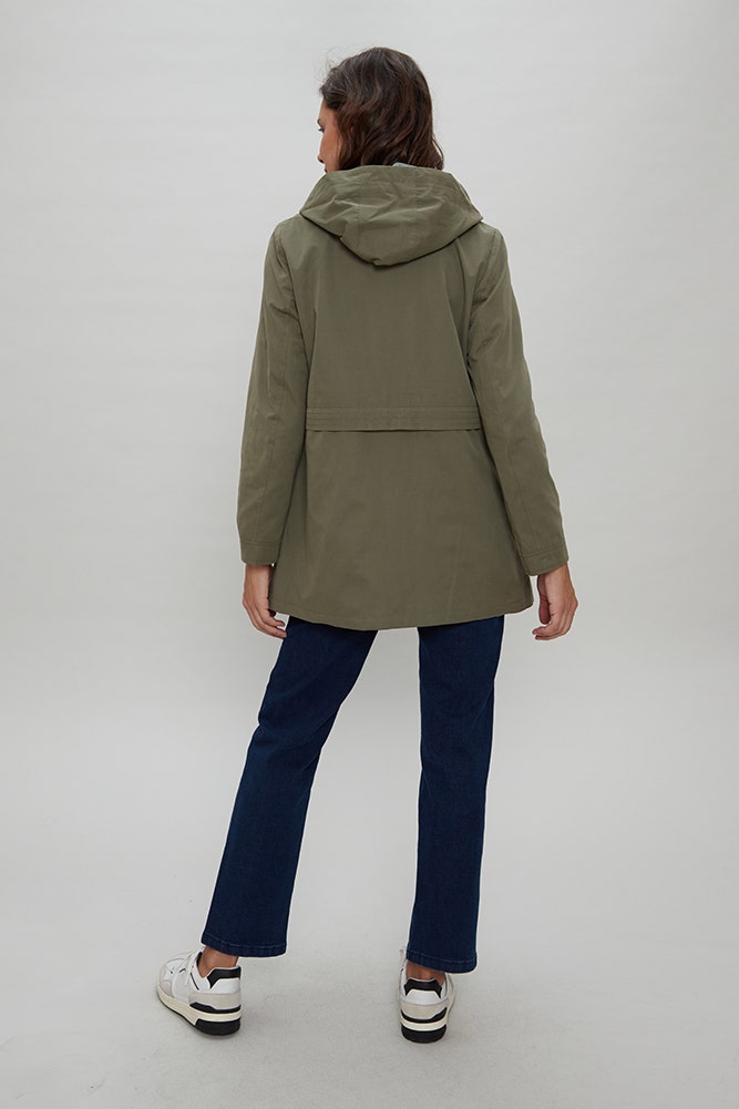 TRENCH SPORT PIEL DE DURAZNO