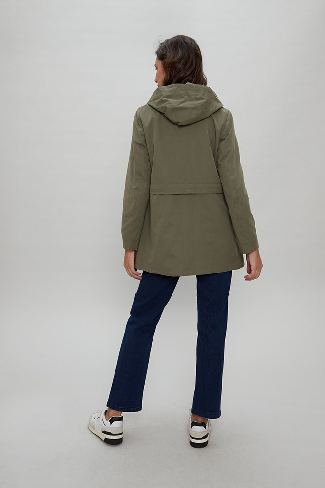 TRENCH SPORT PIEL DE DURAZNO